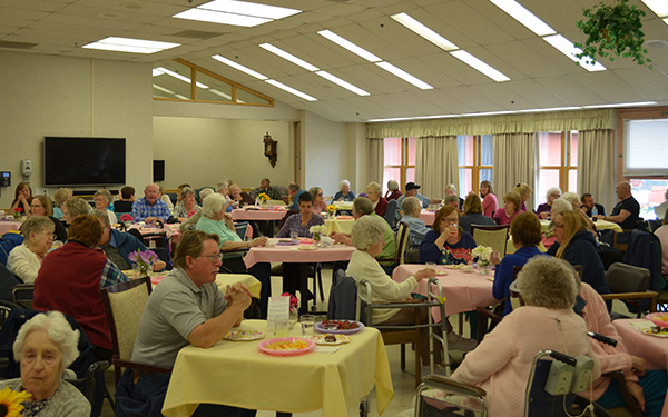 Group Of Residents From Crouse Community Center